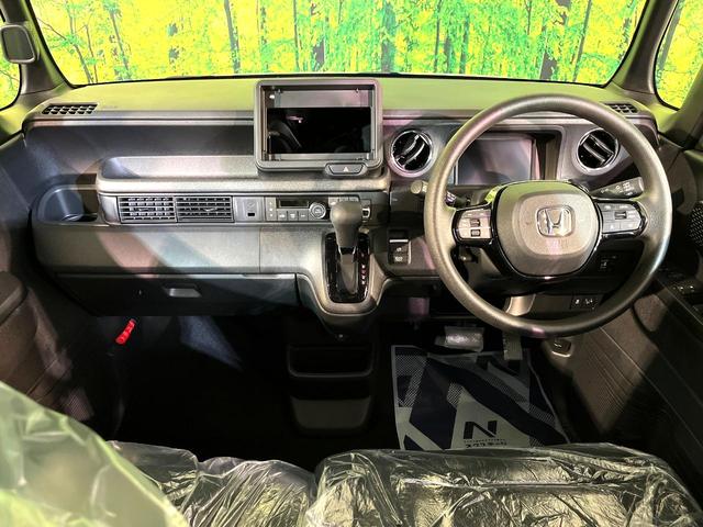 Ｎ－ＢＯＸカスタム ベースグレード　４ＷＤ　届出済未使用車　電動スライドドア　シートヒーター　ＬＥＤヘッド　オートブレーキホールド　オートエアコン　スマートキー　盗難防止装置　横滑り防止装置　電動格納ミラー　プライバシーガラス（2枚目）