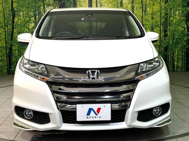 オデッセイ アブソルート・ＥＸ　両側電動ドア　純正ＳＤナビ　バックカメラ　ホンダセンシング　レーダークルーズ　禁煙車　ハーフレザーシート　パワーシート　スマートキー　ＬＥＤヘッド　ビルトインＥＴＣ　純正１８インチアルミ（15枚目）