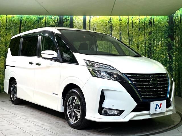 セレナ e-パワー ハイウェイスターV プロパイロット 衝突軽減 純正10型ナビ 後席モニター 両側電動スライド ETC Bluetooth接続 フルセグ CD/DVD再生 ダブルオートエアコン スマートキー 盗難防止装置 オートライト(58枚目)