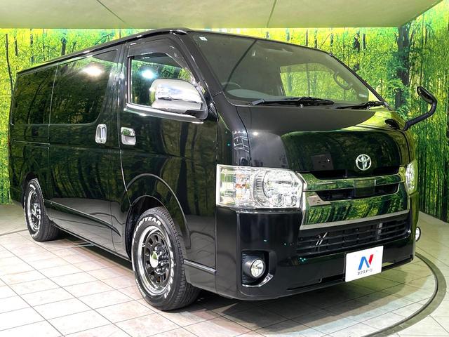 ハイエースバン スーパーGL ダークプライムII 4WD SDナビ バックカメラ 後席モニター 衝突軽減 両側電動スライド Bluetooth LEDヘッド フロントフォグ オートハイビーム オートライト オートエアコン スマートキー 電動格納ミラー(16枚目)