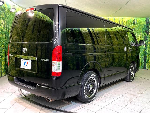 ハイエースバン スーパーGL ダークプライムII 4WD SDナビ バックカメラ 後席モニター 衝突軽減 両側電動スライド Bluetooth LEDヘッド フロントフォグ オートハイビーム オートライト オートエアコン スマートキー 電動格納ミラー(17枚目)