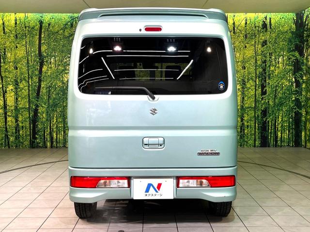 エブリイワゴン PZターボスペシャル 4WD 衝突軽減 純正ナビ 両側電動スライド シートヒーター ETC ドラレコ CD/DVD再生 バックカメラ オートライト オートエアコン スマートキー 盗難防止装置 電動格納ミラー(15枚目)