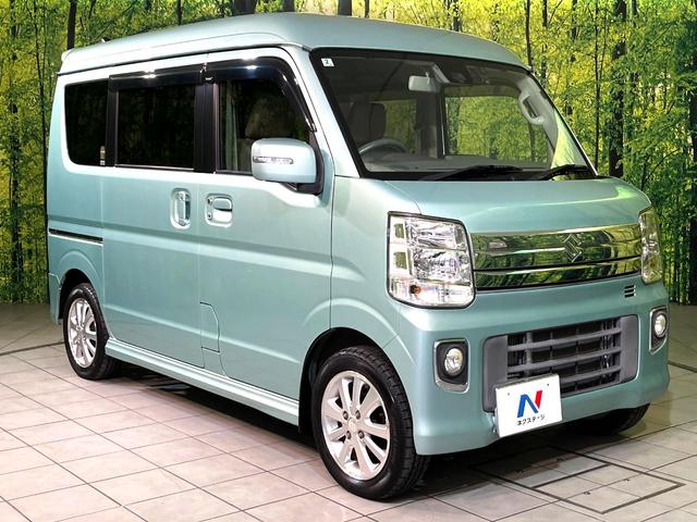 エブリイワゴン PZターボスペシャル 4WD 衝突軽減 純正ナビ 両側電動スライド シートヒーター ETC ドラレコ CD/DVD再生 バックカメラ オートライト オートエアコン スマートキー 盗難防止装置 電動格納ミラー(16枚目)