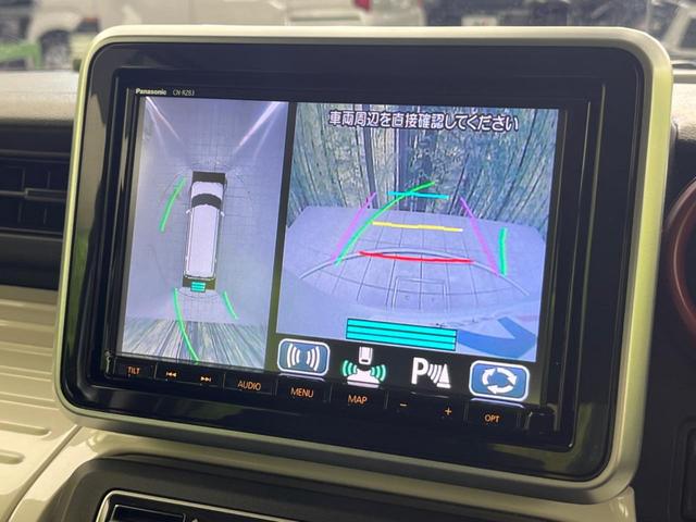 ハイブリッドX 4WD 両側電動スライドドア 禁煙車 純正SDナビ 全周囲カメラ Bluetooth再生 フルセグTV ETC 前席シートヒーター ドライブレコーダー LEDヘッドライト オートライト オートエアコン(6枚目)