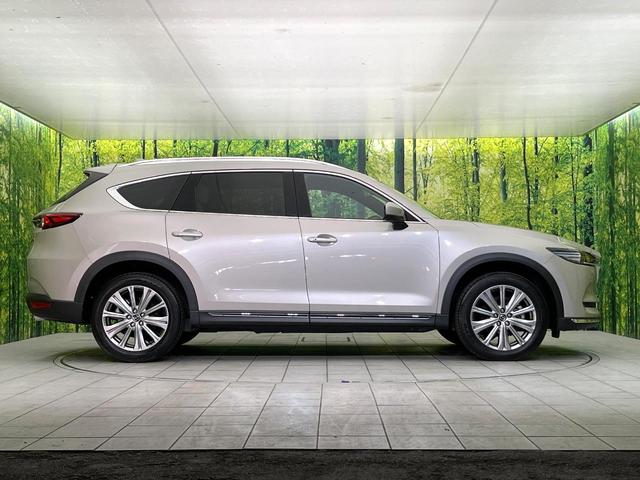 ＣＸ－８ ＸＤ　エクスクルーシブモード　４ＷＤ　禁煙車　純正ＳＤナビ　Ｂｌｕｅｔｏｏｔｈ再生　全周囲カメラ　衝突軽減装置　レーダークルーズ　レザーシート　前席シートエアコン　リアシートエアコン　前後席パワーシート　コーナーセンサー（72枚目）