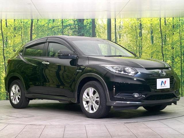 ヴェゼル ハイブリッドＸ　４ＷＤ　禁煙車　純正ナビ　ＣＤ／ＤＶＤ／Ｂｌｕｅｔｏｏｔｈ　バックカメラ　ＥＴＣ　衝突被害軽減システム　コーナーセンサー　ＬＥＤヘッド　クルコン　オートライト　オートエアコン　純正１６インチアルミ（16枚目）