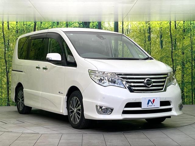 セレナ ハイウェイスター　Ｖセレ＋セーフティ　ＳＨＶ　Ａセフ　禁煙車　純正８型ＳＤナビ　後席モニター　全周囲カメラ　両側電動ドア　ドラレコ　衝突被害軽減システム　ビルトインＥＴＣ　クルコン　車線逸脱警報　オートライト　コーナーセンサー　ＬＥＤヘッド（17枚目）