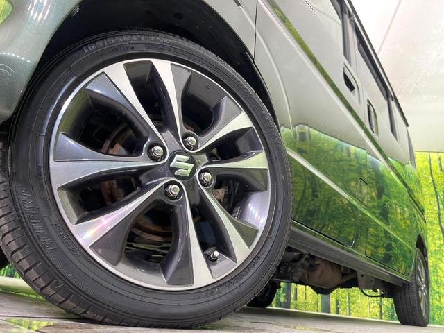 エブリイ ジョインターボ　４ＷＤ　禁煙車　８型ナビ　ＣＤ／ＤＶＤ再生　フルセグ　バックカメラ　衝突軽減装置　ＬＥＤヘッド　ＥＴＣ　車線逸脱警報　オートライト　純正１５インチアルミホイール　盗難防止装置　プライバシーガラス（13枚目）