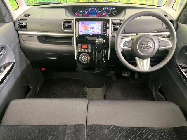 タント カスタムＸ　ＳＡ　禁煙車　ＳＤナビ　バックカメラ　Ｂｌｕｅｔｏｏｔｈ／ＣＤ／ＤＶＤ再生　フルセグ　衝突軽減装置　スマートキー　電動スライドドア　ＬＥＤヘッド　オートライト　オートエアコン　ＥＴＣ　純正１４インチアルミ（2枚目）