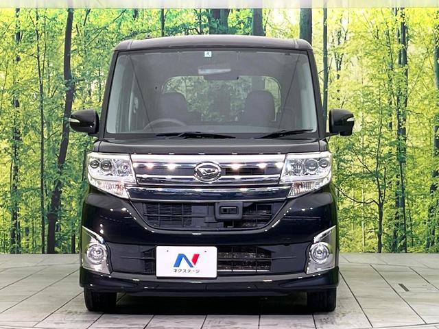 タント カスタムＸ　ＳＡ　禁煙車　ＳＤナビ　バックカメラ　Ｂｌｕｅｔｏｏｔｈ／ＣＤ／ＤＶＤ再生　フルセグ　衝突軽減装置　スマートキー　電動スライドドア　ＬＥＤヘッド　オートライト　オートエアコン　ＥＴＣ　純正１４インチアルミ（14枚目）
