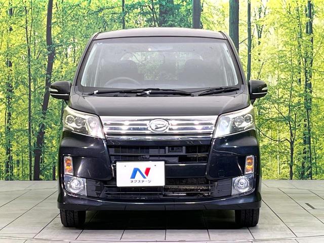 ムーヴ カスタム　Ｘ　ＳＡ　禁煙車　ＳＤナビ　ＣＤ／ＤＶＤ再生　衝突軽減システム　スマートキー　ＬＥＤヘッド　オートライト　オートエアコン　盗難防止システム　プライバシーガラス　アイドリングストップ（13枚目）