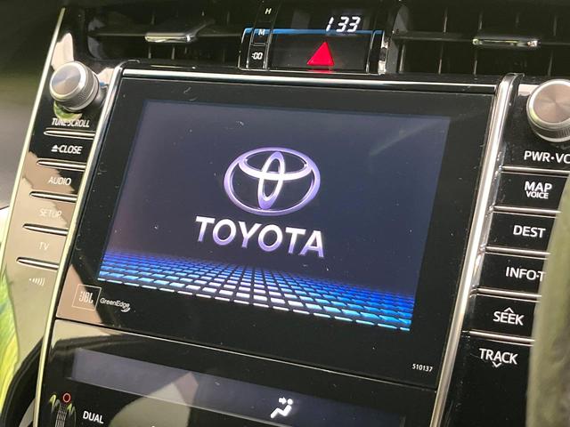 ハリアー プレミアム　アドバンスドパッケージ　禁煙車　ＪＢＬサウンド　純正ナビ　全周囲カメラ　Ｂｌｕｅｔｏｏｔｈ／ＣＤ／ＤＶＤ再生　衝突軽減装置　レーダークルーズ　コーナーセンサー　ハーフレザーシート　パワーシート　電動リヤゲート　ＬＥＤヘッド（3枚目）