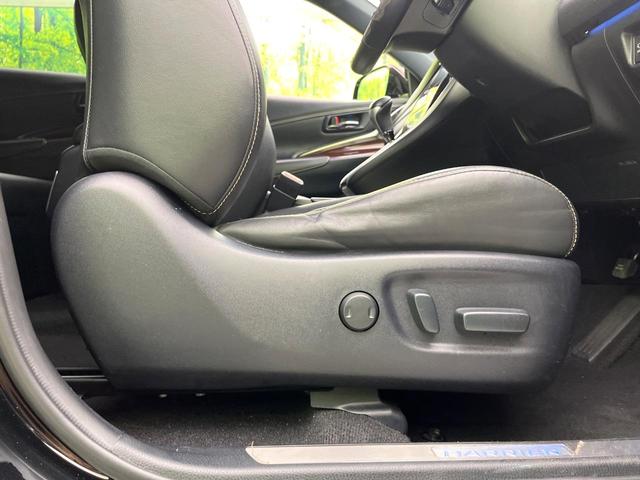 ハリアー プレミアム　アドバンスドパッケージ　禁煙車　ＪＢＬサウンド　純正ナビ　全周囲カメラ　Ｂｌｕｅｔｏｏｔｈ／ＣＤ／ＤＶＤ再生　衝突軽減装置　レーダークルーズ　コーナーセンサー　ハーフレザーシート　パワーシート　電動リヤゲート　ＬＥＤヘッド（34枚目）