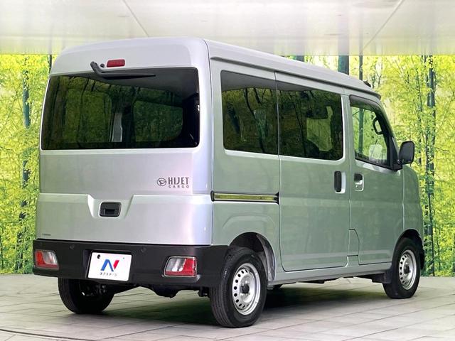 ハイゼットカーゴ ＤＸ　４ＷＤ　禁煙車　衝突軽減装置　コーナーセンサー　オートライト　キーレス　アイドリングストップ　盗難防止装置　プライバシーガラス（17枚目）