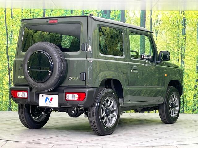 ジムニー ＸＣ　４ＷＤ　届出済未使用車　衝突軽減装置　クルコン　ＬＥＤヘッド　フォグランプ　オートライト　オートエアコン　純正１６インチアルミホイール　スマートキー　アイドリングストップ　盗難防止装置（17枚目）