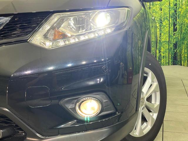エクストレイル ２０Ｘ　エマージェンシーブレーキパッケージ　４ＷＤ　禁煙車　前期　純正ＳＤナビ　Ｂｌｕｅｔｏｏｔｈ／ＤＶＤ／ＣＤ再生　全周囲カメラ　衝突軽減装置　コーナーセンサー　レザーシート　デュアルエアコン　純正１８インチアルミ　ＬＥＤヘッド　ＥＴＣ（12枚目）