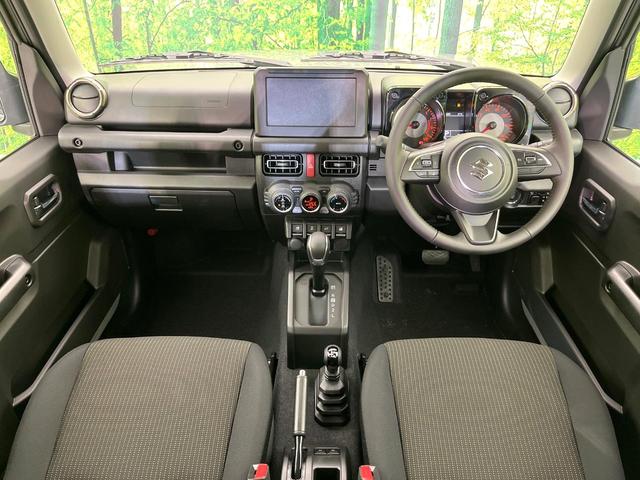 ジムニー XC 届出済未使用車 ターボ 4WD デュアルセンサーブレーキサポート LEDヘッドライト 純正16インチアルミ LEDヘッド 車線逸脱警報 クルコン オートライト オートエアコン シートヒーター(2枚目)