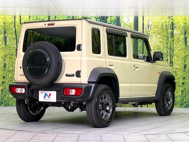 ジムニーノマド ＦＣ　登録済未使用車　４ＷＤ　衝突軽減装置　レーダークルーズ　ＬＥＤヘッド　オートライト　ヘッドライトウォッシャー　前席シートヒーター　オートエアコン　車線逸脱警報　アイドリングストップ　スマートキー（17枚目）