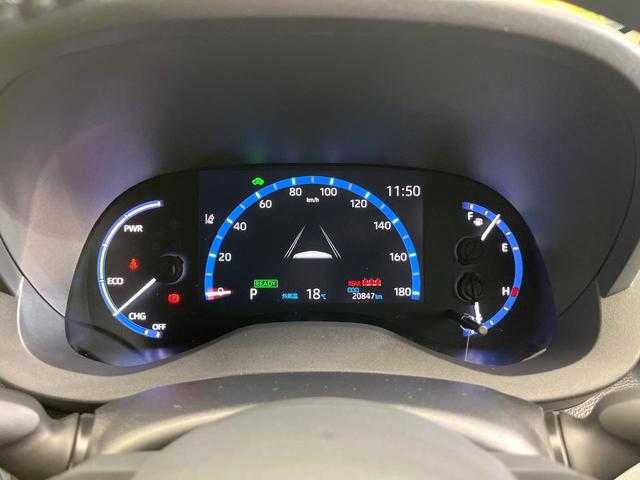ヤリスクロス ハイブリッドＺ　禁煙車　純正８型ＤＡ　Ｂｌｕｅｔｏｏｔｈ再生　全周囲カメラ　衝突軽減装置　レーダークルーズ　コーナーセンサー　１００Ｖ電源　電動リアゲート　ハーフレザーシート　パワーシート　ＬＥＤヘッド　ＥＴＣ（21枚目）
