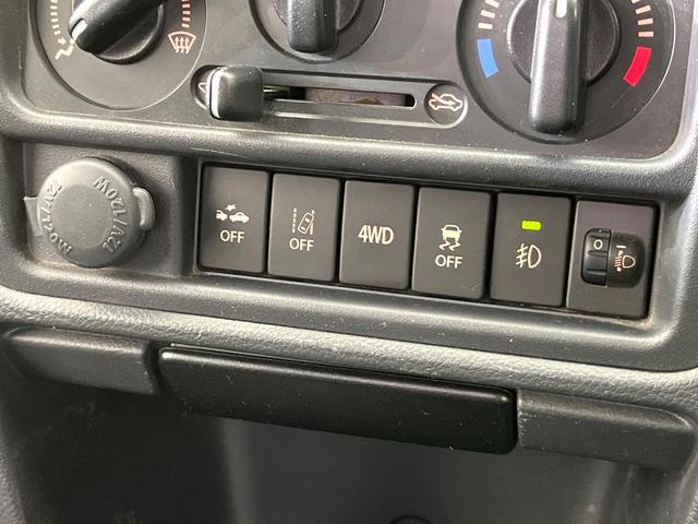 キャリイトラック KX 4WD 禁煙車 純正オーディオ 衝突軽減装置 レーンアシスト 踏み間違い防止装置 オートハイビーム フロントフォグランプ 荷台作業灯 キーレスキー ETC(39枚目)