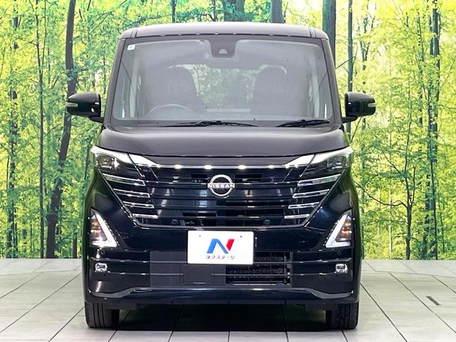 ルークス ハイウェイスター X プロパイロットエディション 4WD 禁煙車 純正ナビ 全周囲カメラ フルセグ CD再生 Bluetooth 衝突軽減装置 レーダークルコン LEDヘッド/フォグライト オートハイビーム 両側電動スライドドア 前席シートヒーター(14枚目)