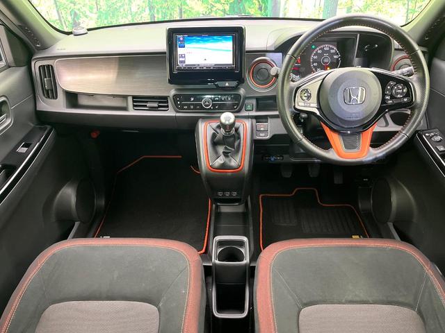 N-ONE RS 禁煙車 6速MT SDナビ バックカメラ CD/DVD/フルセグ Bluetooth接続 衝突軽減装置 アダプティブクルコン LEDヘッド/フォグ オートハイビーム 前席シートヒーター オートエアコン(2枚目)