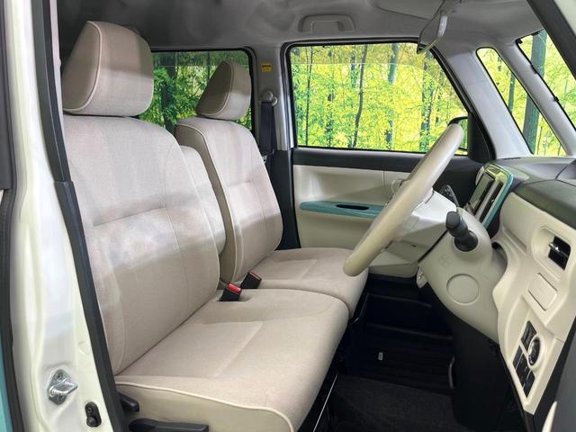 ムーヴキャンバス Ｘリミテッドメイクアップ　ＳＡＩＩ　禁煙車　純正ＳＤナビ　Ｂｌｕｅｔｏｏｔｈ／ＣＤ／フルセグ　バックカメラ　両側電動スライド　衝突軽減装置　車線逸脱警報　２トーン　ＬＥＤフォグ　オートライト　オートエアコン　スマートキー　ＥＴＣ（9枚目）