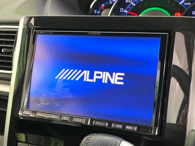 タント カスタムRS トップエディションリミテッドSAIII 禁煙車 BIG-X8型ナビ CD/DVD再生 Bluetooth接続 フルセグ 衝突軽減装置 LEDヘッド/フォグライト オートハイビーム 両側電動スライドドア ハーフレザーシート シートヒーター(3枚目)