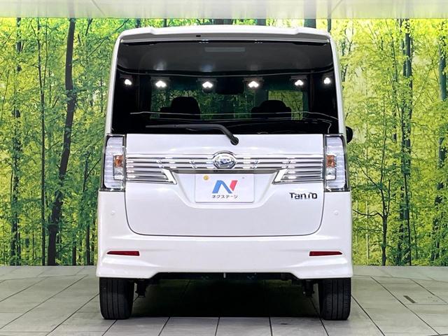 タント カスタムRS トップエディションリミテッドSAIII 禁煙車 BIG-X8型ナビ CD/DVD再生 Bluetooth接続 フルセグ 衝突軽減装置 LEDヘッド/フォグライト オートハイビーム 両側電動スライドドア ハーフレザーシート シートヒーター(14枚目)