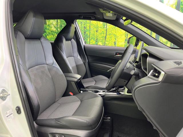 カローラクロス ハイブリッド Z 4WD 禁煙車 寒冷地仕様 純正10.5型ナビ 全周囲カメラ フルセグ Bluetooth再生 アドバンスドパーク 衝突軽減装置 LEDヘッド/フォグライト シーケンシャルターンランプ 電動リアゲート(9枚目)