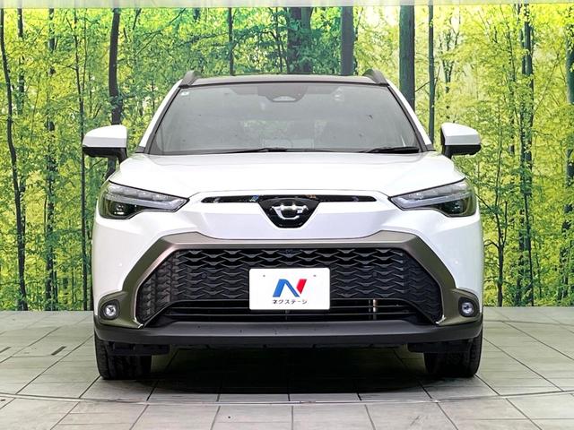 カローラクロス ハイブリッド Z 4WD 禁煙車 寒冷地仕様 純正10.5型ナビ 全周囲カメラ フルセグ Bluetooth再生 アドバンスドパーク 衝突軽減装置 LEDヘッド/フォグライト シーケンシャルターンランプ 電動リアゲート(14枚目)