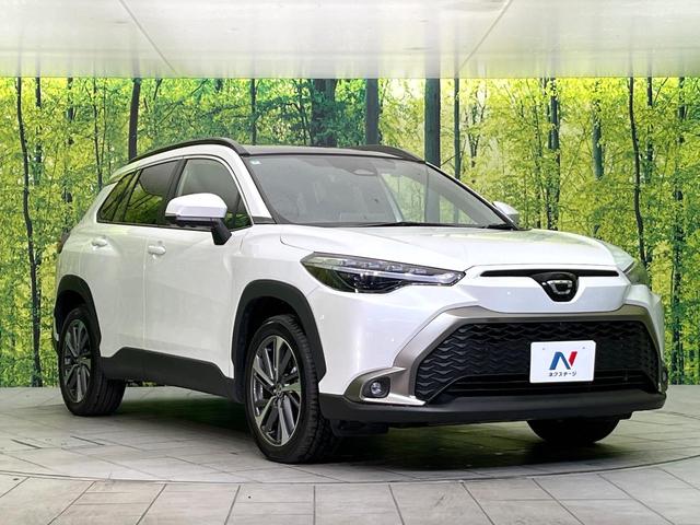 カローラクロス ハイブリッド Z 4WD 禁煙車 寒冷地仕様 純正10.5型ナビ 全周囲カメラ フルセグ Bluetooth再生 アドバンスドパーク 衝突軽減装置 LEDヘッド/フォグライト シーケンシャルターンランプ 電動リアゲート(16枚目)