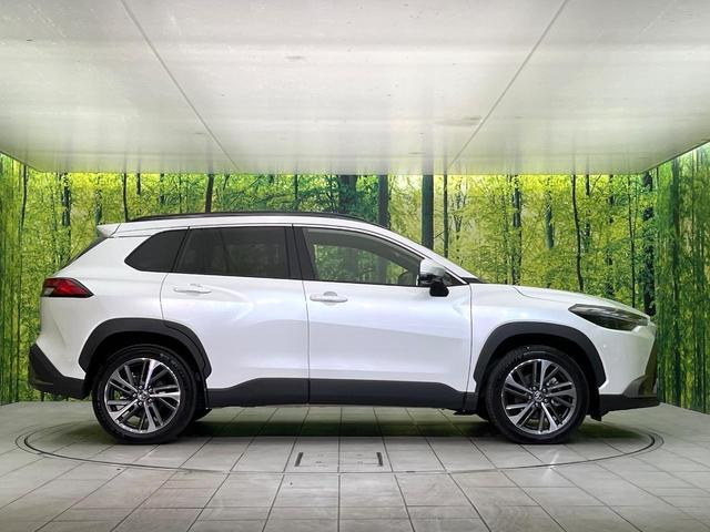 カローラクロス ハイブリッド Z 4WD 禁煙車 寒冷地仕様 純正10.5型ナビ 全周囲カメラ フルセグ Bluetooth再生 アドバンスドパーク 衝突軽減装置 LEDヘッド/フォグライト シーケンシャルターンランプ 電動リアゲート(24枚目)