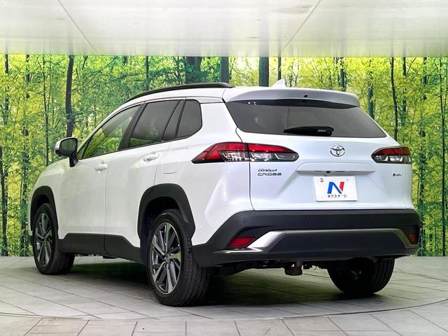 カローラクロス ハイブリッド Z 4WD 禁煙車 寒冷地仕様 純正10.5型ナビ 全周囲カメラ フルセグ Bluetooth再生 アドバンスドパーク 衝突軽減装置 LEDヘッド/フォグライト シーケンシャルターンランプ 電動リアゲート(27枚目)