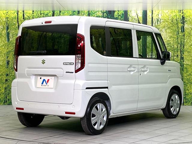 スペーシア ハイブリッドX 4WD 届出済未使用車 衝突軽減装置 LEDヘッドライト オートハイビーム 車線逸脱警報 両側電動スライドドア 後席サーキュレーター 後席オットマン スマートキー オートエアコン(17枚目)