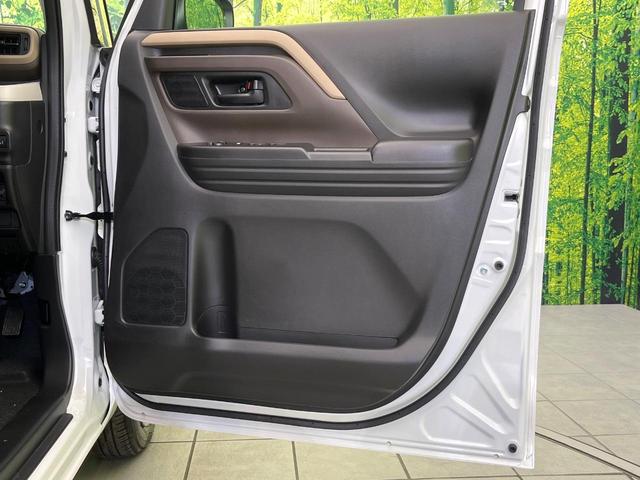 スペーシア ハイブリッドX 4WD 届出済未使用車 衝突軽減装置 LEDヘッドライト オートハイビーム 車線逸脱警報 両側電動スライドドア 後席サーキュレーター 後席オットマン スマートキー オートエアコン(34枚目)