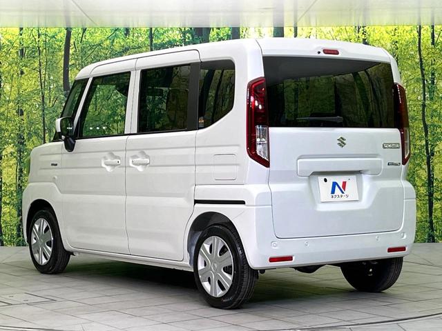 スペーシア ハイブリッドX 4WD 届出済未使用車 衝突軽減装置 LEDヘッドライト オートハイビーム 車線逸脱警報 両側電動スライドドア 後席サーキュレーター 後席オットマン スマートキー オートエアコン(59枚目)