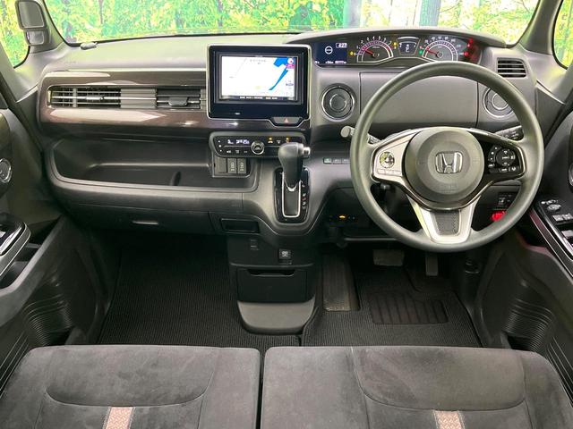 N-BOXカスタム G・Lホンダセンシング 禁煙車 メモリーナビ バックカメラ CD再生 地デジ 衝突軽減装置 LEDヘッド/フォグライト オートライト オートハイビーム アダプティブクルコン 電動スライドドア オートエアコン ETC ドラレコ(2枚目)