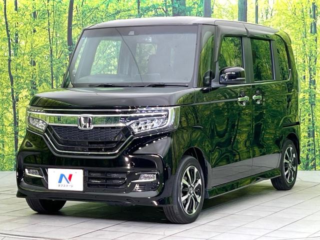 N-BOXカスタム G・Lホンダセンシング 禁煙車 メモリーナビ バックカメラ CD再生 地デジ 衝突軽減装置 LEDヘッド/フォグライト オートライト オートハイビーム アダプティブクルコン 電動スライドドア オートエアコン ETC ドラレコ(61枚目)