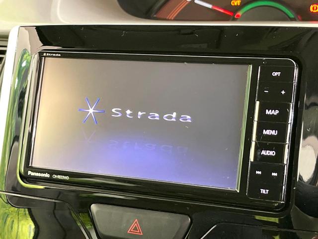 タント Ｘターボ　ＳＡＩＩＩ　禁煙車　ＳＤナビ　バックカメラ　Ｂｌｕｅｔｏｏｔｈ／ＣＤ／ＤＶＤ再生　フルセグ　衝突軽減装置　コーナーセンサー　シートヒーター　スマートキー　ＥＴＣ　電動スライドドア　オートハイビーム　オートエアコン（4枚目）