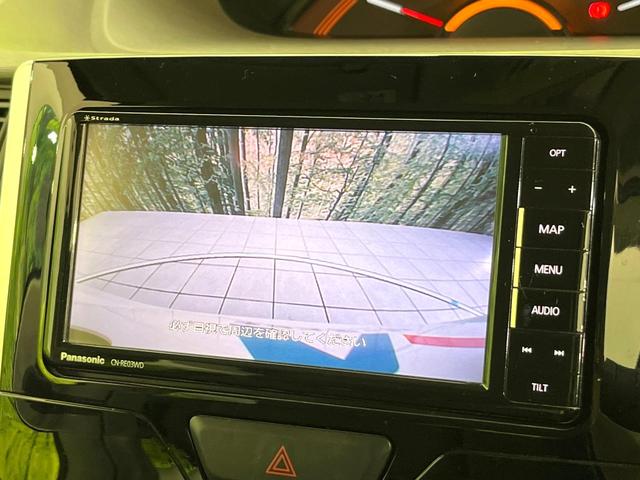 タント Ｘターボ　ＳＡＩＩＩ　禁煙車　ＳＤナビ　バックカメラ　Ｂｌｕｅｔｏｏｔｈ／ＣＤ／ＤＶＤ再生　フルセグ　衝突軽減装置　コーナーセンサー　シートヒーター　スマートキー　ＥＴＣ　電動スライドドア　オートハイビーム　オートエアコン（5枚目）