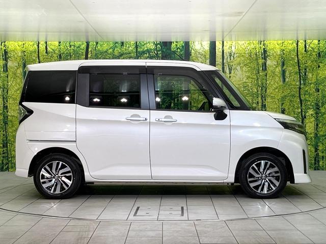 ルーミー カスタムG 4WD 禁煙車 後期型 寒冷地仕様 SDナビ バックカメラ CD/DVD再生 Bluetooth接続 衝突軽減装置 レーダークルコン 両側電動スライドドア 前席シートヒーター LEDヘッドライト(24枚目)