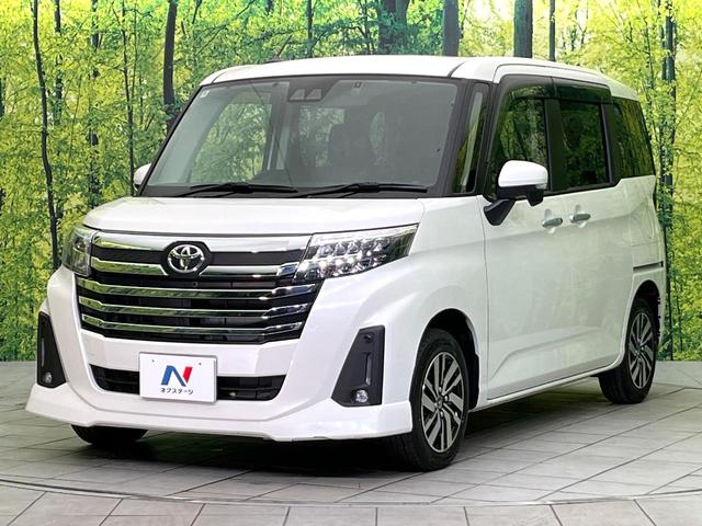 ルーミー カスタムG 4WD 禁煙車 後期型 寒冷地仕様 SDナビ バックカメラ CD/DVD再生 Bluetooth接続 衝突軽減装置 レーダークルコン 両側電動スライドドア 前席シートヒーター LEDヘッドライト(25枚目)