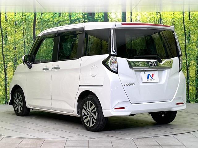 ルーミー カスタムG 4WD 禁煙車 後期型 寒冷地仕様 SDナビ バックカメラ CD/DVD再生 Bluetooth接続 衝突軽減装置 レーダークルコン 両側電動スライドドア 前席シートヒーター LEDヘッドライト(27枚目)