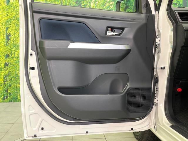 ルーミー カスタムG 4WD 禁煙車 後期型 寒冷地仕様 SDナビ バックカメラ CD/DVD再生 Bluetooth接続 衝突軽減装置 レーダークルコン 両側電動スライドドア 前席シートヒーター LEDヘッドライト(34枚目)