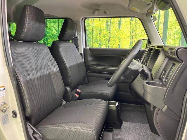 ハスラー タフワイルド 届出済未使用車 衝突軽減装置 レーダークルーズ コーナーセンサー LEDヘッド/フォグ オートマチックハイビーム オートライト 前席シートヒーター オートエアコン スマートキー 車線逸脱警報(9枚目)