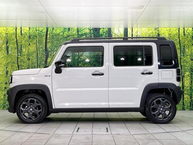 ハスラー タフワイルド 届出済未使用車 衝突軽減装置 レーダークルーズ コーナーセンサー LEDヘッド/フォグ オートマチックハイビーム オートライト 前席シートヒーター オートエアコン スマートキー 車線逸脱警報(45枚目)