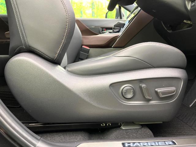 ハリアー Ｇ　禁煙車　純正１２．３型ＤＡ　Ｂｌｕｅｔｏｏｔｈ再生　フルセグ　バックカメラ　衝突軽減装置　レーダークルーズ　電動リアゲート　ハーフレザーシート　パワーシート　コーナーセンサー　オートハイビーム　ＥＴＣ（34枚目）