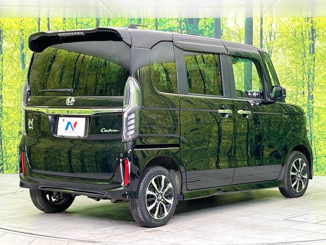 N-BOXカスタム G・Lホンダセンシング 4WD 禁煙車 SDナビ バックカメラ CD/DVD Bluetooth 衝突軽減装置 アダプティブクルコン レーンアシスト LEDヘッド/フォグ オートハイビーム 電動スライドドア 後席サンシェード(17枚目)