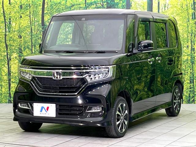 N-BOXカスタム G・Lホンダセンシング 4WD 禁煙車 SDナビ バックカメラ CD/DVD Bluetooth 衝突軽減装置 アダプティブクルコン レーンアシスト LEDヘッド/フォグ オートハイビーム 電動スライドドア 後席サンシェード(50枚目)